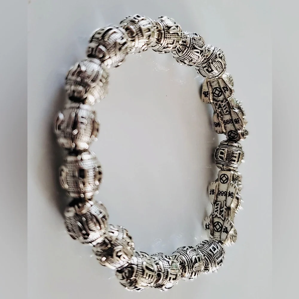 Feng Shui Black Obsidian Wealth Beads.